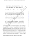 Scholarly article on topic 'Political Centralization and Government Accountability*'