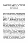 Scholarly article on topic 'ZYTOLOGISCHE STUDIEN AN MONOSOMISCHEN TYPEN VON GODETIA WHITNEYI'
