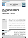 Scholarly article on topic 'Study of Information and Communication Technology (ICT) maturity and value: The relationship'