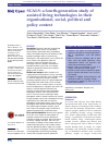 Scholarly article on topic 'SCALS: a fourth-generation study of assisted living technologies in their organisational, social, political and policy context'