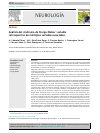 Scholarly article on topic 'Análisis del síndrome de Sturge-Weber: estudio retrospectivo de múltiples variables asociadas'