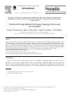 Scholarly article on topic 'Backward Design Method in Foreign Language Curriculum Development'