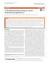 Scholarly article on topic '3-dimensional bioprinting for tissue engineering applications'