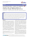 Scholarly article on topic 'Imprinting disorders: a group of congenital disorders with overlapping patterns of molecular changes affecting imprinted loci'
