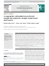 Scholarly article on topic 'An appropriate relationship between flexural strength and compressive strength of palm kernel shell concrete'