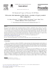 Scholarly article on topic 'Ultrasonic Determination of the Elastic Constants of Epoxy-natural Fiber Composites'