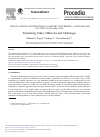 Scholarly article on topic 'Translating Video: Obstacles and Challenges'