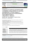 Scholarly article on topic 'Comparison of commonly used antimicrobial susceptibility testing methods for evaluating susceptibilities of clinical isolates of Enterobacteriaceae and nonfermentative Gram-negative bacilli to cefoperazone–sulbactam'