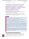 Scholarly article on topic 'Optimized Left Ventricular Endocardial Stimulation Is Superior to Optimized Epicardial Stimulation in Ischemic Patients With Poor Response to Cardiac Resynchronization Therapy'