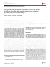 Scholarly article on topic 'The growth and phosphorus acquisition of invasive plants Rudbeckia laciniata and Solidago gigantea are enhanced by arbuscular mycorrhizal fungi'