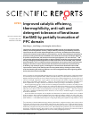 Scholarly article on topic 'Improved catalytic efficiency, thermophilicity, anti-salt and detergent tolerance of keratinase KerSMD by partially truncation of PPC domain'
