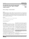 Scholarly article on topic 'A method for the automatic generation of inverse kinematic maps in modular robotic systems'