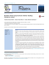 Scholarly article on topic 'Brazilian infant and preschool children feeding: literature review'