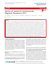 Scholarly article on topic 'Review of Journal of Cardiovascular Magnetic Resonance 2015'