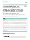 Scholarly article on topic 'Evaluating the effectiveness and cost-effectiveness of Dementia Care Mapping™ to enable person-centred care for people with dementia and their carers (DCM-EPIC) in care homes: study protocol for a randomised controlled trial'