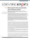 Scholarly article on topic 'New hope for the survival of the Amur leopard in China'