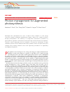 Scholarly article on topic 'Photon management for augmented photosynthesis'