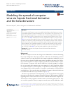 Scholarly article on topic 'Modeling the spread of computer virus via Caputo fractional derivative and the beta-derivative'