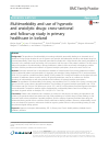 Scholarly article on topic 'Multimorbidity and use of hypnotic and anxiolytic drugs: cross-sectional and follow-up study in primary healthcare in Iceland'