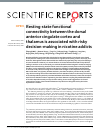 Scholarly article on topic 'Resting-state functional connectivity between the dorsal anterior cingulate cortex and thalamus is associated with risky decision-making in nicotine addicts'