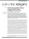 Scholarly article on topic 'Anisotropic magnetic entropy change in RFeO3 single crystals(R = Tb, Tm, or Y)'