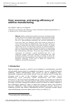 Scholarly article on topic 'Cost, resources, and energy efficiency of additive manufacturing'