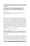Scholarly article on topic 'Farewell to the rightist self-employed? ‘New self-employment’ and political alignments'