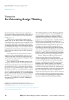 Scholarly article on topic 'De-Colonizing Design Thinking'