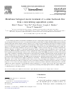 Scholarly article on topic 'Membrane biological reactor treatment of a saline backwash flow from a recirculating aquaculture system'