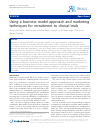 Scholarly article on topic 'Using a business model approach and marketing techniques for recruitment to clinical trials'