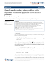Scholarly article on topic 'Quasilinear boundary value problem with impulses: variational approach to resonance problem'