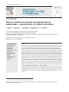 Scholarly article on topic 'Eficácia e padrões de utilização da oxigenoterapia de deambulação – experiência de um hospital universitário'