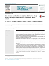 Scholarly article on topic 'Non‐invasive ventilation in complex obstructive sleep apnea – A 15‐year experience of a pediatric tertiary center'