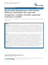 Scholarly article on topic 'Mitochondrial phylogenomics of the Bivalvia (Mollusca): searching for the origin and mitogenomic correlates of doubly uniparental inheritance of mtDNA'