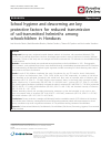 Scholarly article on topic 'School hygiene and deworming are key protective factors for reduced transmission of soil-transmitted helminths among schoolchildren in Honduras'