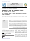 Scholarly article on topic 'Biosorption of copper ions from aqueous solutions by Spirulina platensis biomass'