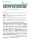 Scholarly article on topic 'Home-based chlamydia testing of young people attending a music festival - who will pee and post?'