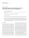 Scholarly article on topic 'An Integrated Approach for Prioritizing Key Factors in Improving the Service Quality of Nursing Homes'