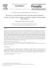 Scholarly article on topic 'The Effect of Web-based Instruction with Educational Animation Content at Sensory Organs Subject on Students’ Academic Achievement and Attitudes'