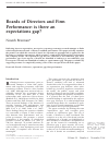 Scholarly article on topic 'Boards of Directors and Firm Performance: is there an expectations gap?'
