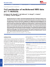 Scholarly article on topic 'Coil combination of multichannel MRSI data at 7 T: MUSICAL'