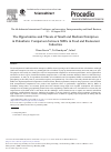 Scholarly article on topic 'The Opportunities and Threats of Small and Medium Enterprises in Pekanbaru: Comparison between SMEs in Food and Restaurant Industries'