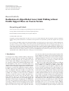 Scholarly article on topic 'Realization of a Biped Robot Lower Limb Walking without Double Support Phase on Uneven Terrain'