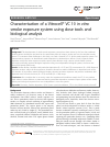 Scholarly article on topic 'Characterisation of a Vitrocell® VC 10 in vitro smoke exposure system using dose tools and biological analysis'