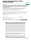Scholarly article on topic 'Effects of β-alanine supplementation and high-intensity interval training on endurance performance and body composition in men; a double-blind trial'