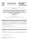 Scholarly article on topic 'The Development of Entrepreneurial Social Competence and Business Network to Improve Competitive Advantage and Business Performance of Small Medium Sized Enterprises: A Case Study of Batik Industry in Indonesia'