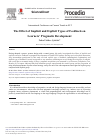 Scholarly article on topic 'The Effect of Implicit and Explicit Types of Feedback on Learners’ Pragmatic Development'