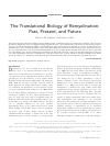 Scholarly article on topic 'The translational biology of remyelination: Past, present, and future'