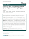 Scholarly article on topic 'Efficacy and safety of canagliflozin compared with placebo in older patients with type 2 diabetes mellitus: a pooled analysis of clinical studies'