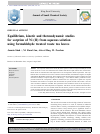 Scholarly article on topic 'Equilibrium, kinetic and thermodynamic studies for sorption of Ni (II) from aqueous solution using formaldehyde treated waste tea leaves'